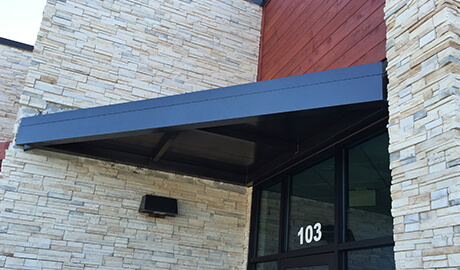 Cantilevered Canopy